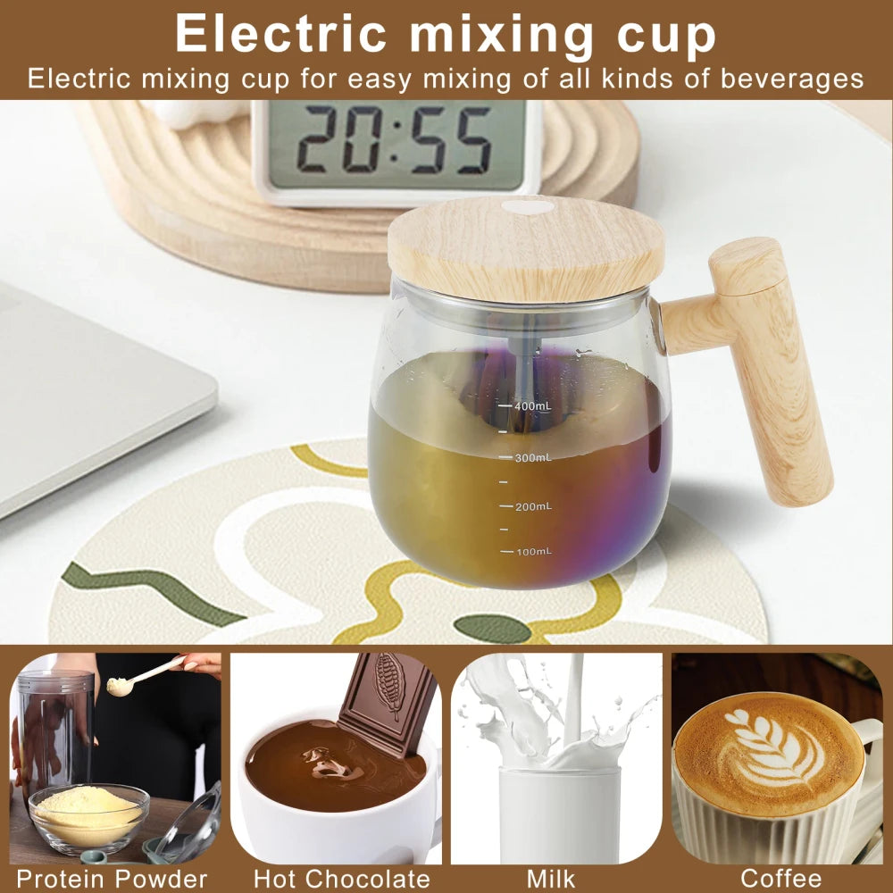 Automatic Self-Stirring Coffee Mug