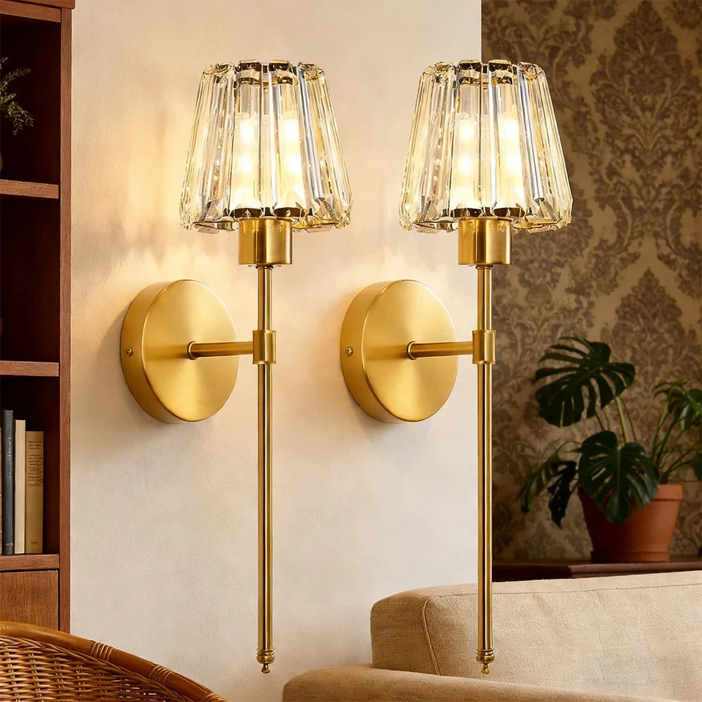 Nordic Crystal Wall Lamp